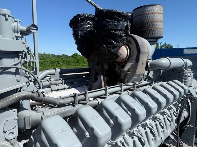 2500 kW MTU #2500SXC6DT2, Generator, 4160 Volts, 2009 - Image 8
