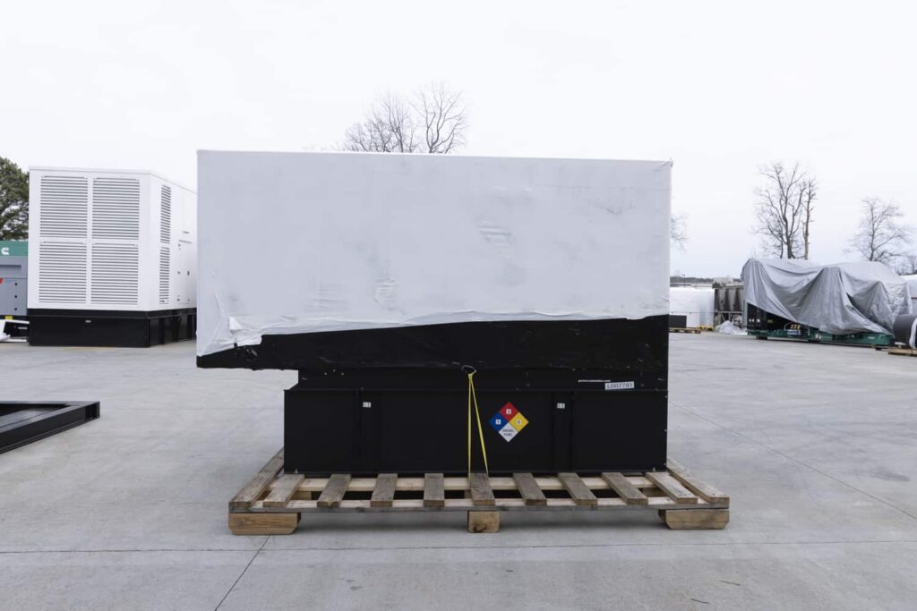 125 kW Cummins #C125D6D, Diesel Generator, 480 Volts, sound attenuated enclosure, base tank, 2023 - Image 2
