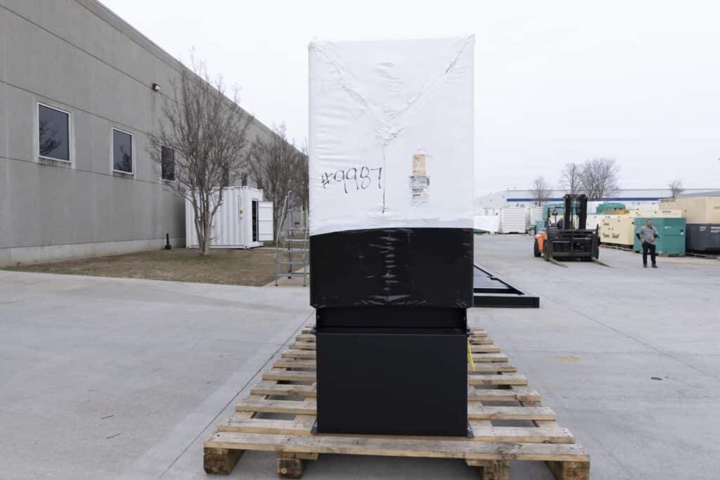 125 kW Cummins #C125D6D, Diesel Generator, 480 Volts, sound attenuated enclosure, base tank, 2023 - Image 5