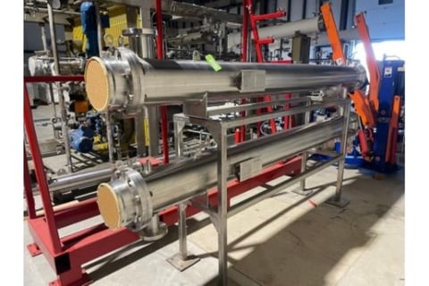 466.5 sq.ft., 150 psi shell, 150 psi tubes, Allegheny Bradford #HE575900, 2014 - Image 1
