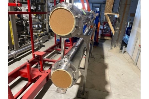 466.5 sq.ft., 150 psi shell, 150 psi tubes, Allegheny Bradford #HE575900, 2014 - Image 2