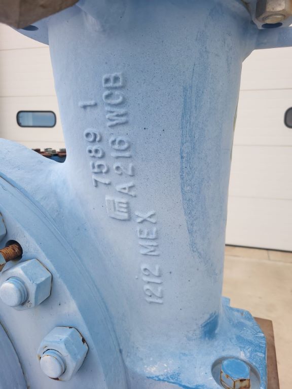 1500 GPM @ 258' TDH, Goulds #8x10-21, horizontal single stage centrifugal pump package, unused surplus - Image 5