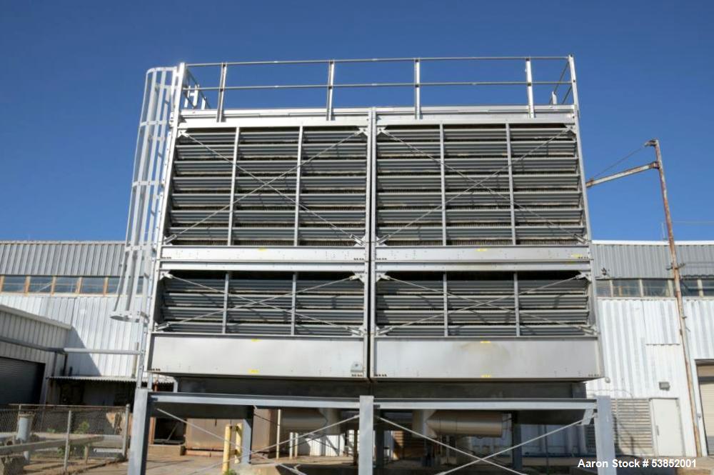 1033 Ton, BAC #XES3E-1222-10L-2, Cooling Tower, 3100 GPM, Stainless Steel fan guard, Stainless Steel internal - Image 1