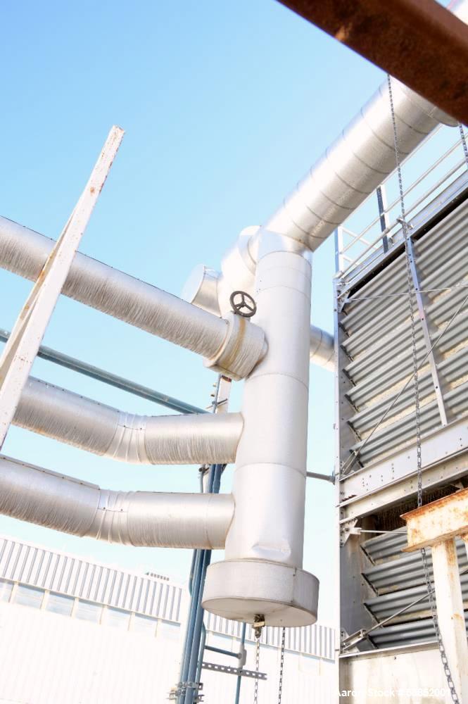 1033 Ton, BAC #XES3E-1222-10L-2, Cooling Tower, 3100 GPM, Stainless Steel fan guard, Stainless Steel internal - Image 6