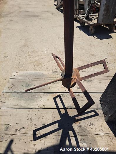 5 HP Mooney Slow-Speed Disperser, 18" Bowtie Blade, Air/Oil Lift, 1-1/2" diax 48" long shaft with a 18" - Image 7