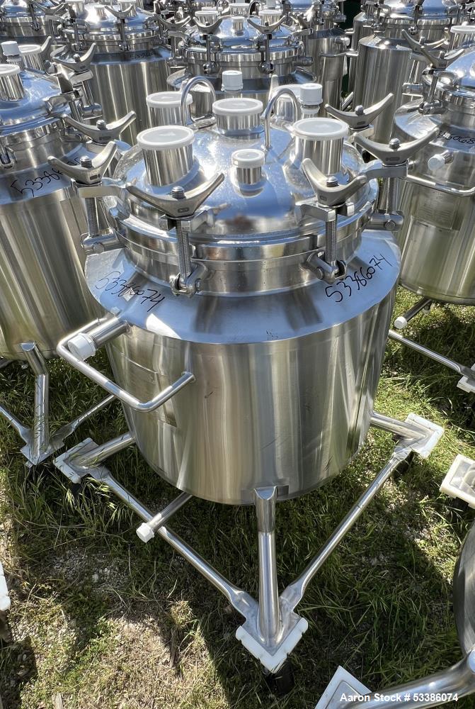 27.2 gallon Precision Stainless, Stainless Steel vertical, 20" diameter x 26" straight side, 45 psi/FV - Image 1