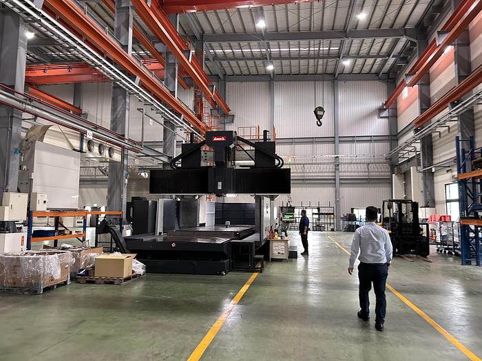 Awea #MVP5032, vertical bridge mill, 60 automatic tool changer, 196.8" X, 125.9" Y, 39.3" Z, 4500 RPM,Fanuc - Image 2