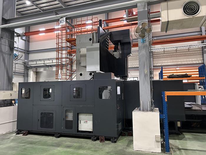 Awea #MVP5032, vertical bridge mill, 60 automatic tool changer, 196.8" X, 125.9" Y, 39.3" Z, 4500 RPM,Fanuc - Image 4