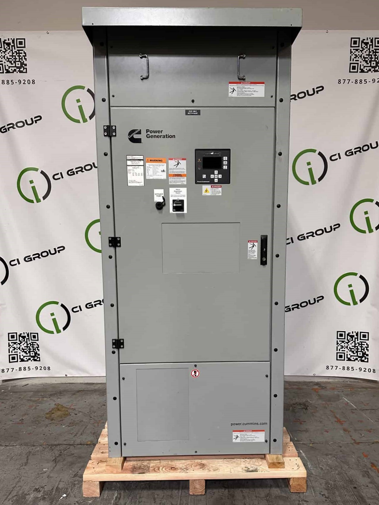 1200 Amp. Cummins #CXRE8, automatic transfer switch, 480 Volts, Nema 1, 2022 - Image 1
