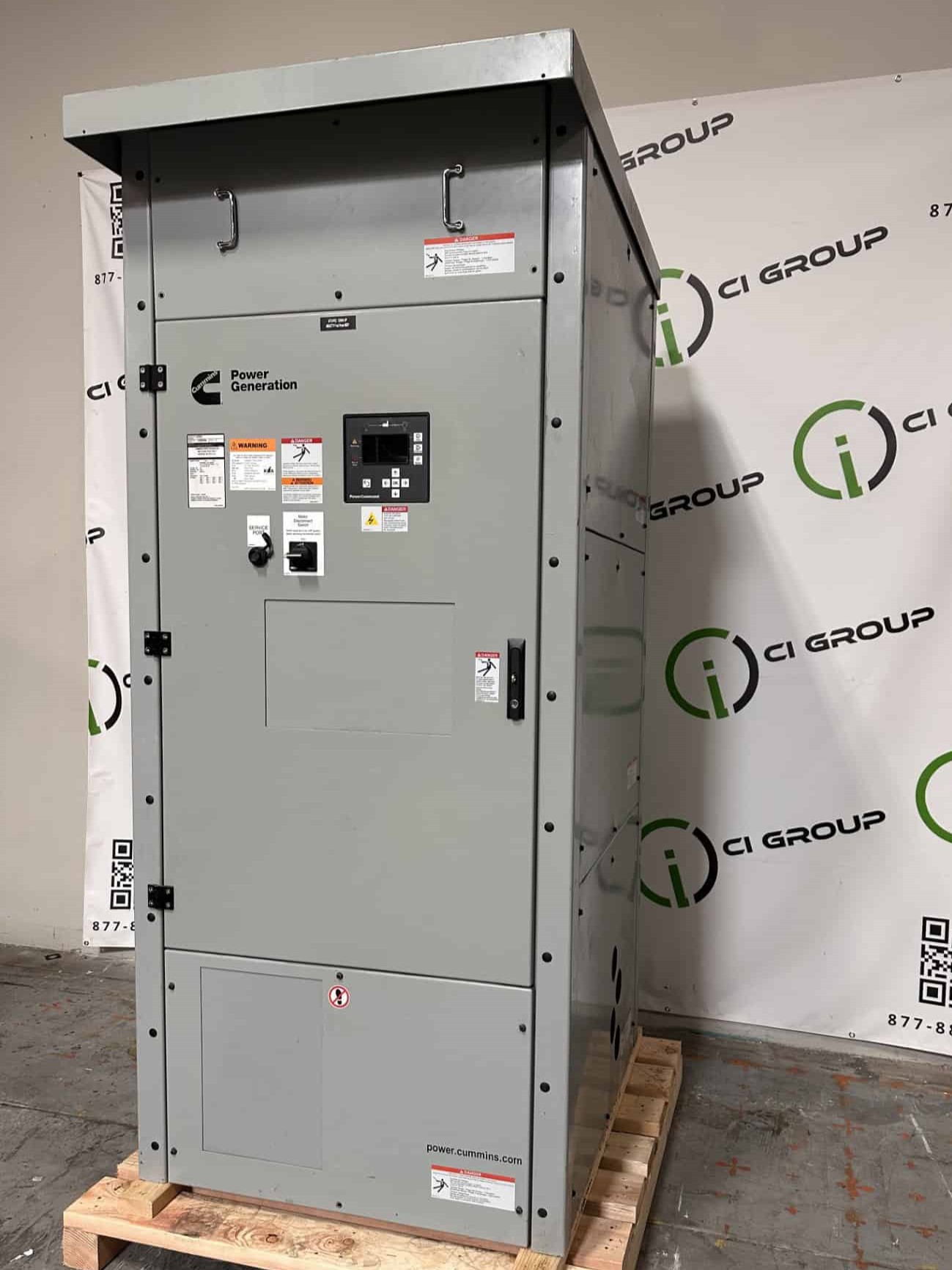 1200 Amp. Cummins #CXRE8, automatic transfer switch, 480 Volts, Nema 1, 2022 - Image 3