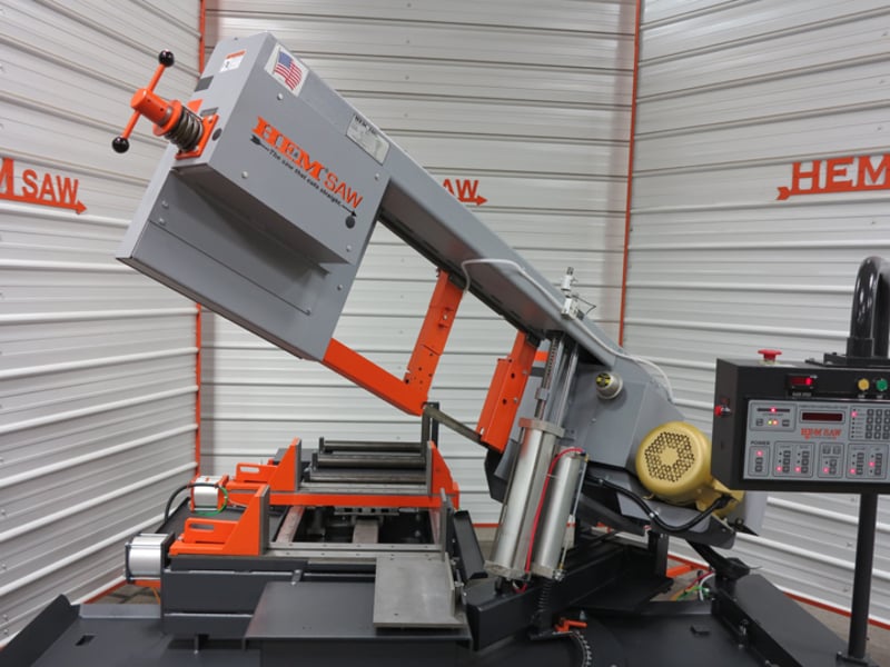 16" x 22" Hemsaw #Cyclone-A-C, automatic bandsaw, 1-1/4" x 16' 0" x .042" blade, NEW - Image 1