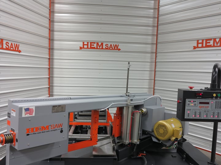 16" x 22" Hemsaw #Cyclone-A-C, automatic bandsaw, 1-1/4" x 16' 0" x .042" blade, NEW - Image 2