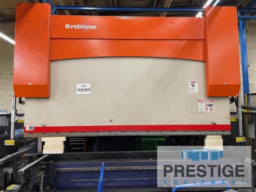 357 Ton, Bystronic #PR320x4100, 13.5'OA, 6-Axis Back Gauge, extended stroke, hydraulic upper/lower clamping - Image 1