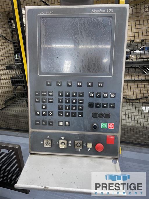 357 Ton, Bystronic #PR320x4100, 13.5'OA, 6-Axis Back Gauge, extended stroke, hydraulic upper/lower clamping - Image 5