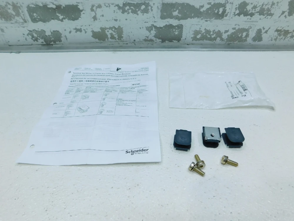 Schneider Electric, Circuit Breaker Terminal Nut Inserts, PowerPacT J, New - Image 1