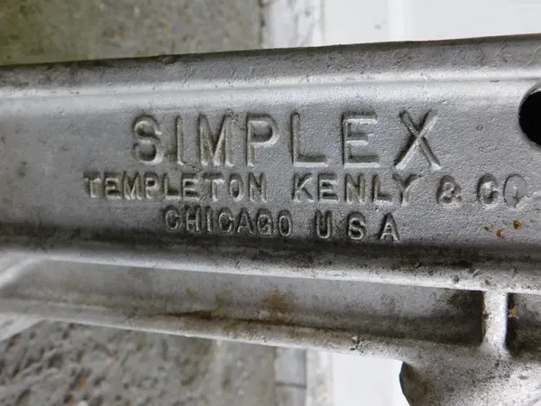 Mechanical Reel Jack, Simplex #A1029, Aluminum Housing, 10 Ton, 13" lift - Image 10