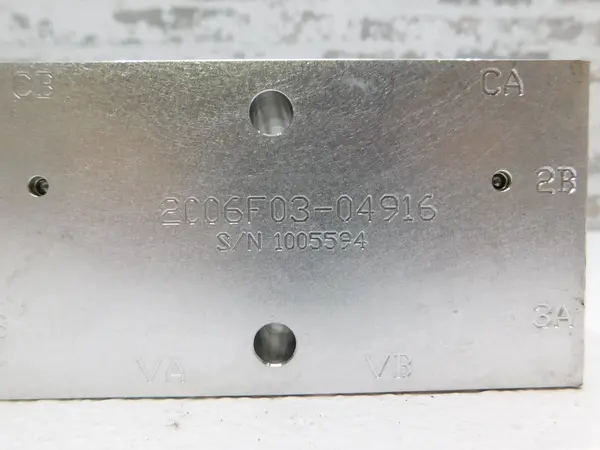 Helmerich & Payne #720821, Lynch Bar Manifold, Aluminum, New - Image 2
