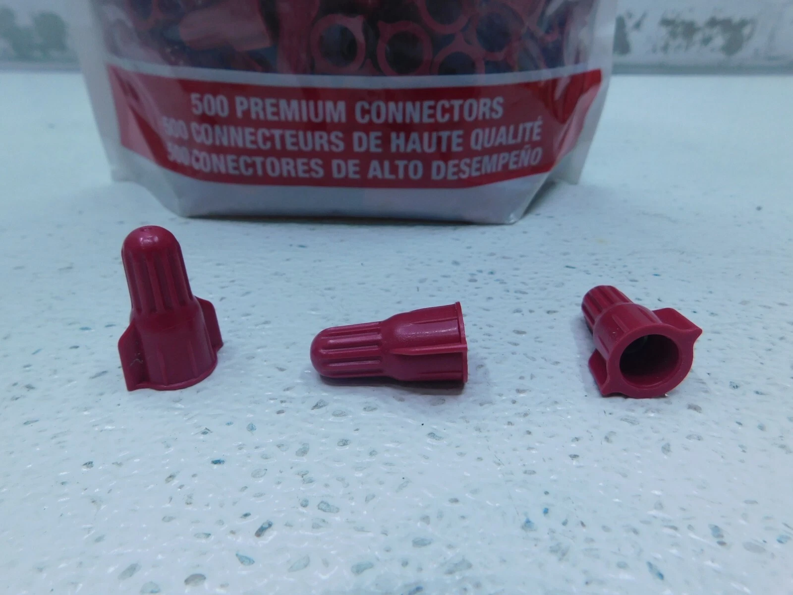 3M, Secure Grip Twist-On Wire Connectors, 275 Qty., 8-18 AWG, New - Image 5