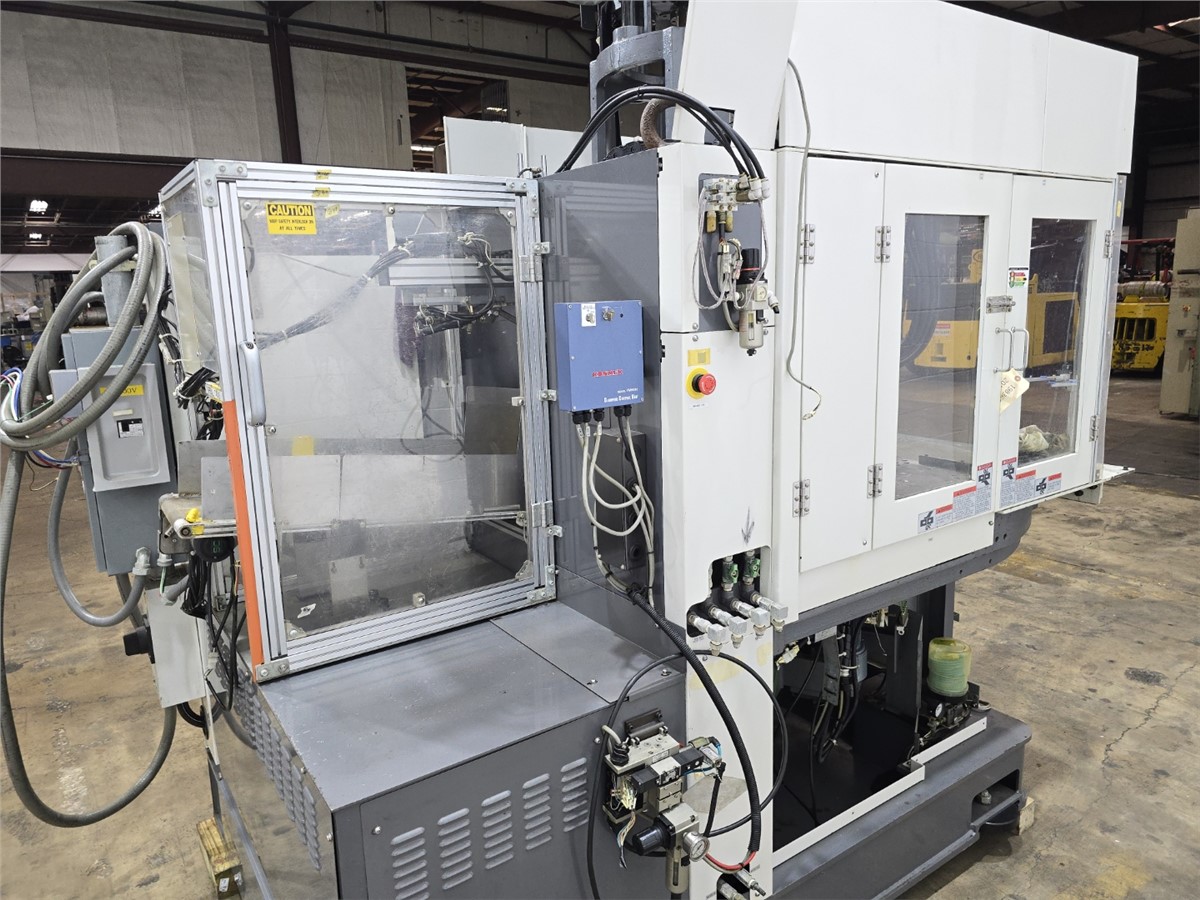 100 Ton, 4.9 oz, Toyo #ET-100VR2, electric injection molder, 100 ton clamp, 36 mm screw, PLCS-11, 2012 - Image 2
