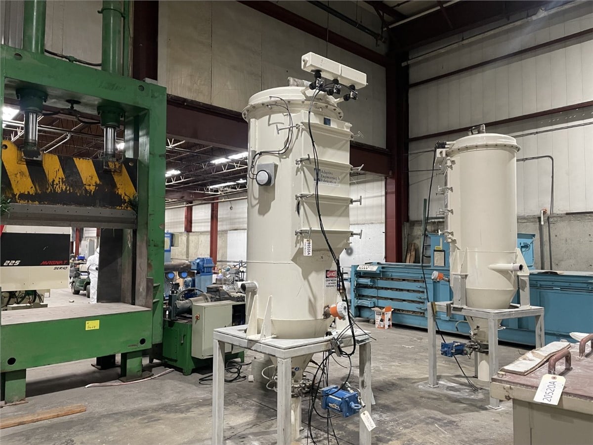 Adaptive Engineering & Fabrication(Entek), Filter Receiver, 30" diameter, 60" straight side, 20" cone, 3" - Image 7