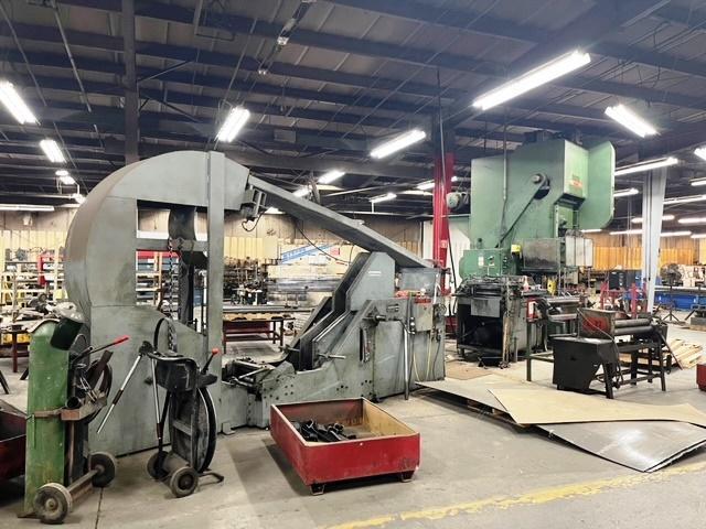 220 Ton, Aida #PC-20(2), OBS gap frame press, 9.8" stroke, 17.7" Shut Height, 33 SPM, air clutch, 1973 - Image 3