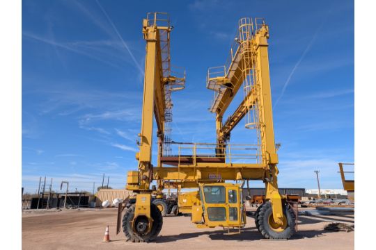 Marathon Letourneau #ST-100 Letro-port 50 ton capacity, spreader, 50' W x 29' Deep, 1983 - Image 9