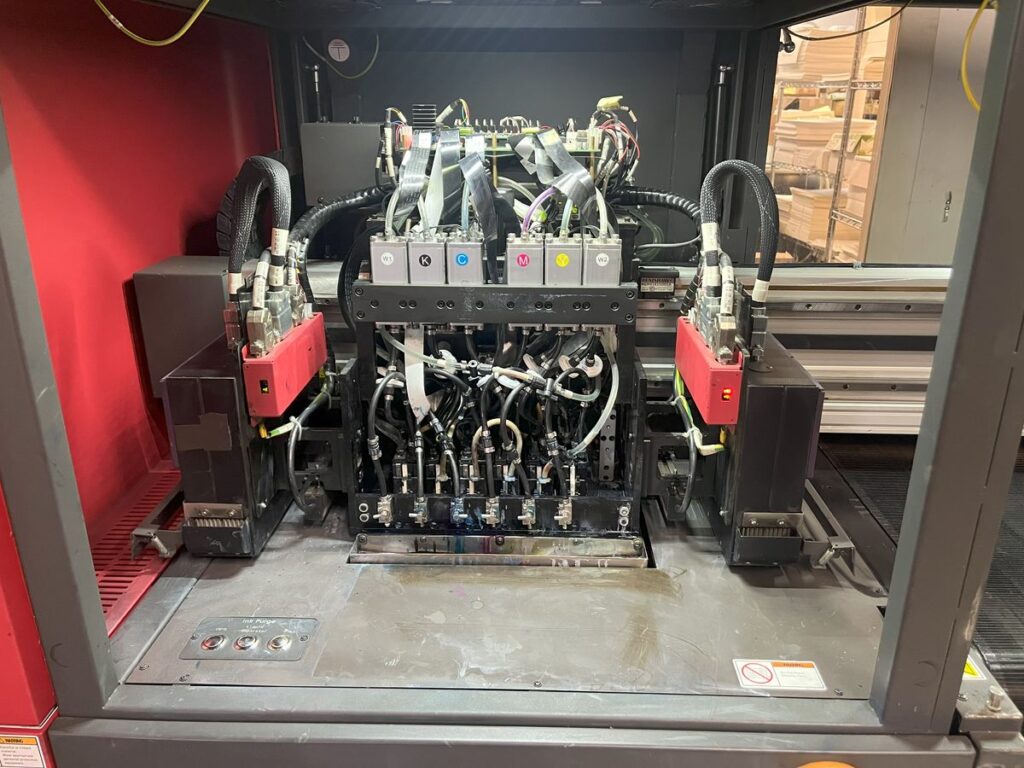 EFI #H1625, LED flatbed/roll-fed UV wide format printer, 2014 - Image 4