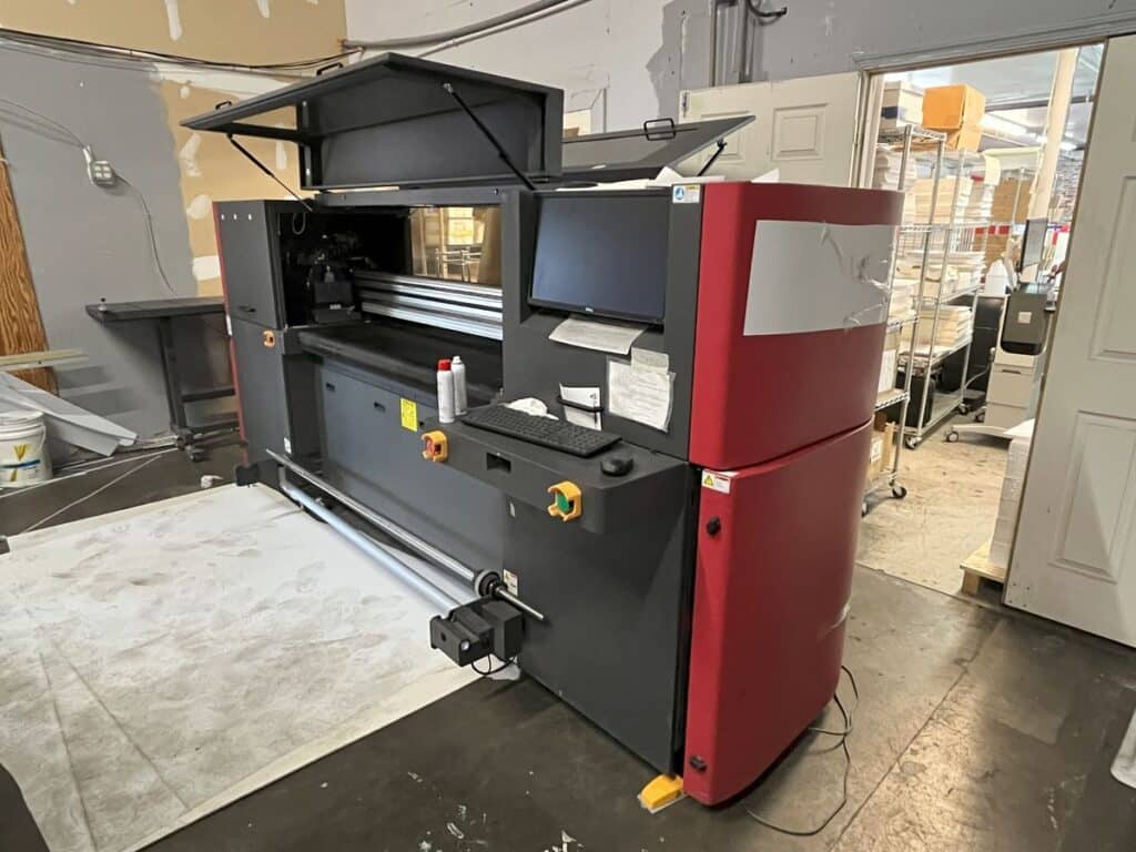 EFI #H1625, LED flatbed/roll-fed UV wide format printer, 2014 - Image 6