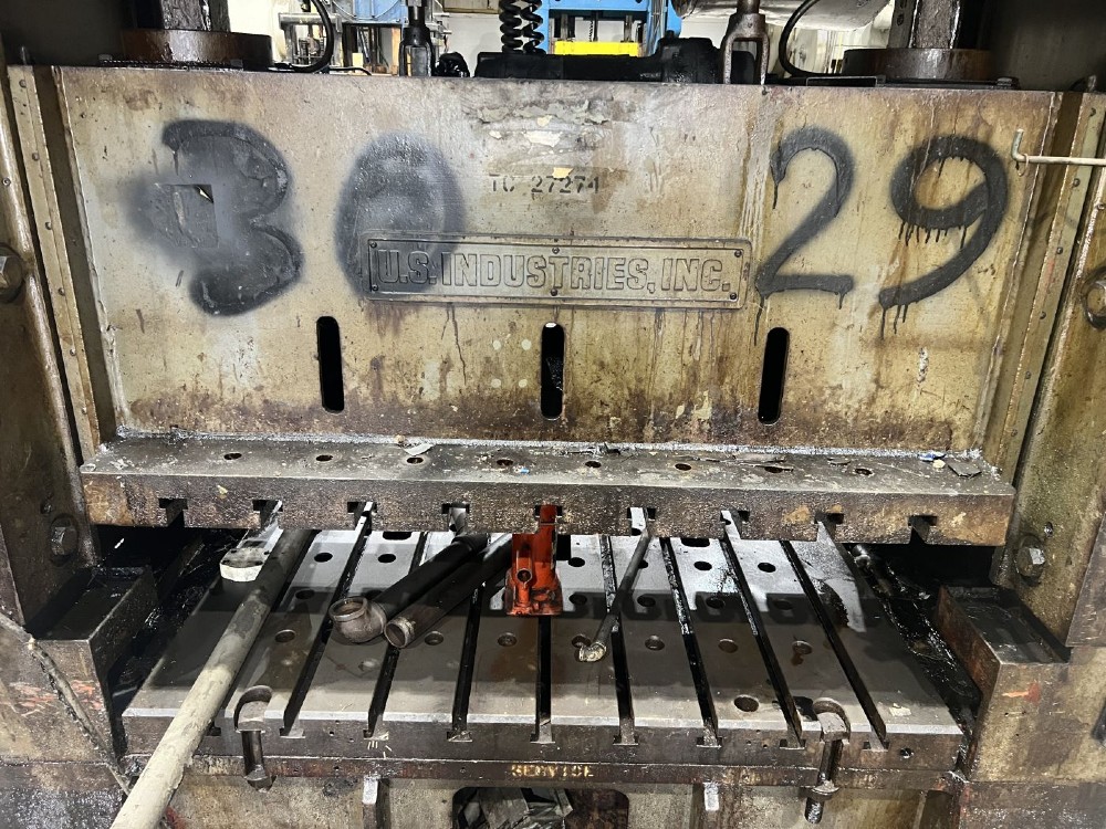 100 Ton, USI Clearing #S2-100-60-36, press, 8" stroke, 60" x 36" bed area - Image 7