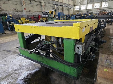 10000 lb. Braner downlayer, 70" x 54", chain driven, twin hydraulic cylinders - Image 4