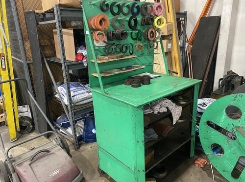 12" x .125" Bliss, slitting line, 4000 lbs., R to L - Image 2
