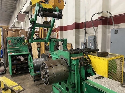 12" x .125" Bliss, slitting line, 4000 lbs., R to L - Image 6