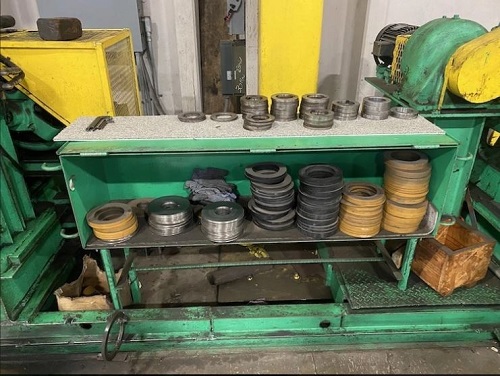 12" x .125" Bliss, slitting line, 4000 lbs., R to L - Image 7