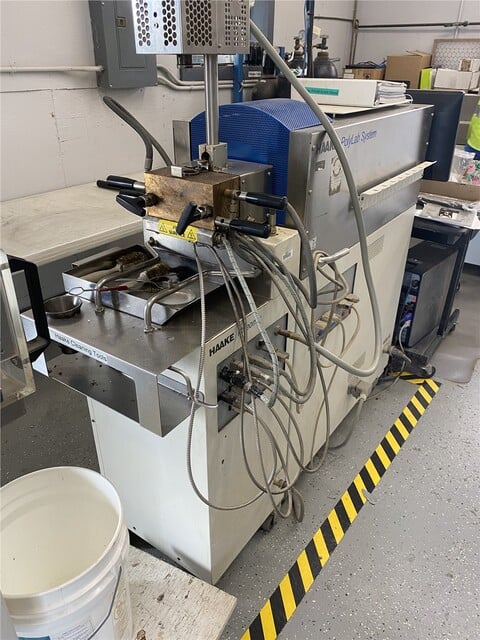 Fisher Scientific Haake #Rheocord-300P, Lab Compounding System, 2-200 RPM, 10 HP, Rheocord & internal mixer & - Image 3