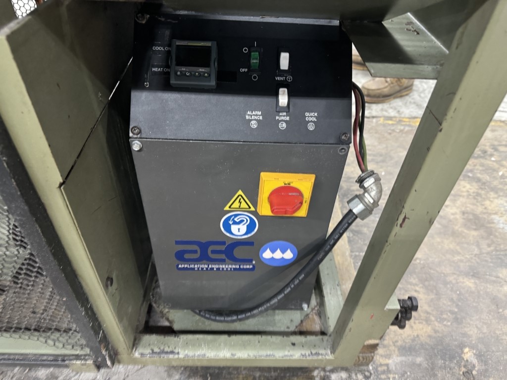 Brown #LR-2000, Lip Roller, 4" thread, 32" oven, 2 zone, 5 HP, 480 V., AEC Trutemp Mini TCU, 2006 - Image 8