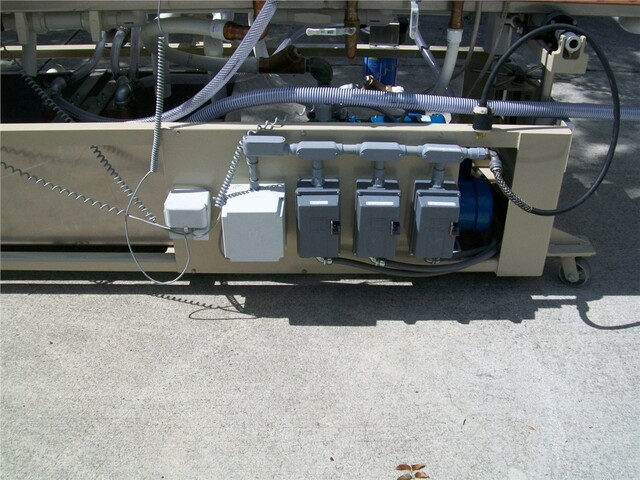 TEC Polymer, Vacuum Sizing Tank, 14" width x 12" D x 14' L, 4 chambers, 3 axis movement, 2/3/7.5 HP pumps - Image 10