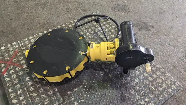 12" Bac Valves #LD, Butterfly Valve, Class 300, WCC Body, Hastelloy Disc, never used, 2016 - Image 10