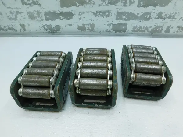 Rollers, Hilman #2-SP, Rollers, 2 Tons, Swivel Padded Top, 3 Qty. Used - Image 6