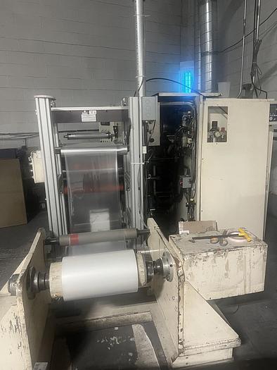 Independent Machine Co. #MSDTS, 16" wide duplex turret slitter rewinder, shafted unwind - Image 6