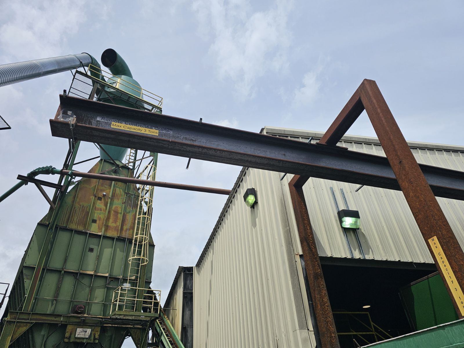 3 Ton, R & M #Spacemaster-SX, overhead crane, 31'2" lift height, 1PGG enclosure, 2017 - Image 3