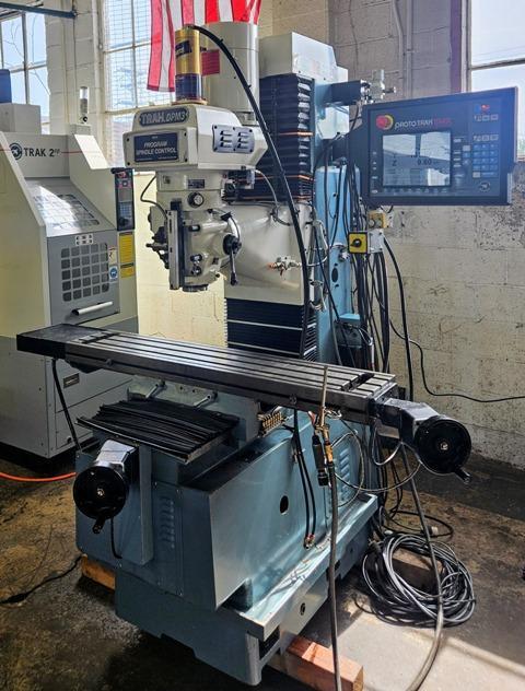 Southwestern Industries #Trak-DPM-SX3P, 10" x50"tbl., 5 HP, 31" X, 17" Y, 23.5"Z, 40-5000 RPM, #40, Prototrak - Image 6