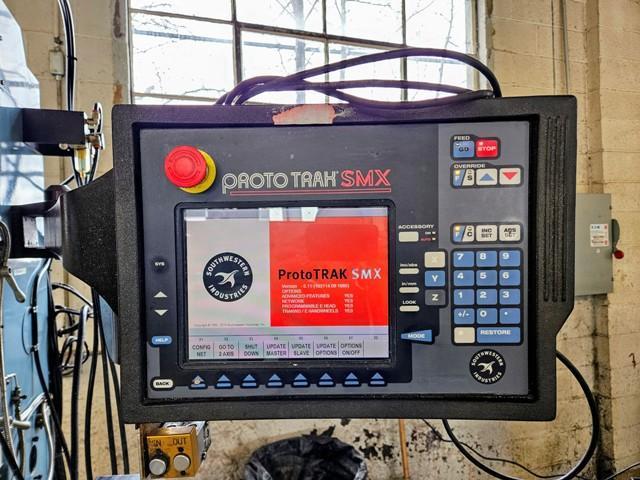 Southwestern Industries #Trak-DPM-SX5P, 12" x50"tbl., 5 HP, 40" X, 20" Y, 23.5"Z, 40-5000 RPM, #40, Prototrak - Image 3