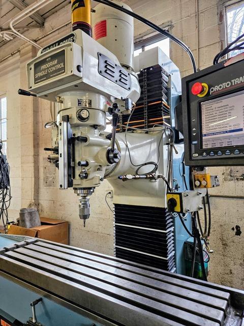 Southwestern Industries #Trak-DPM-SX5P, 12" x50"tbl., 5 HP, 40" X, 20" Y, 23.5"Z, 40-5000 RPM, #40, Prototrak - Image 4