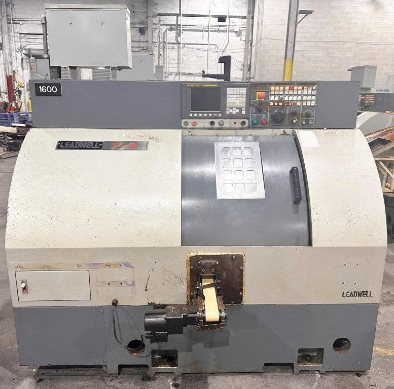 Leadwell #T-5, CNC Gang Slide Lathe, 12.9