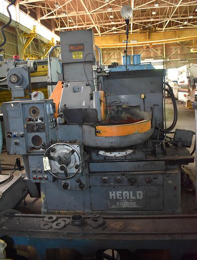 Heald #361, horizontal spindle, 24" dia magnetic chuck, 12" grinding head stroke, #30276 - Image 7