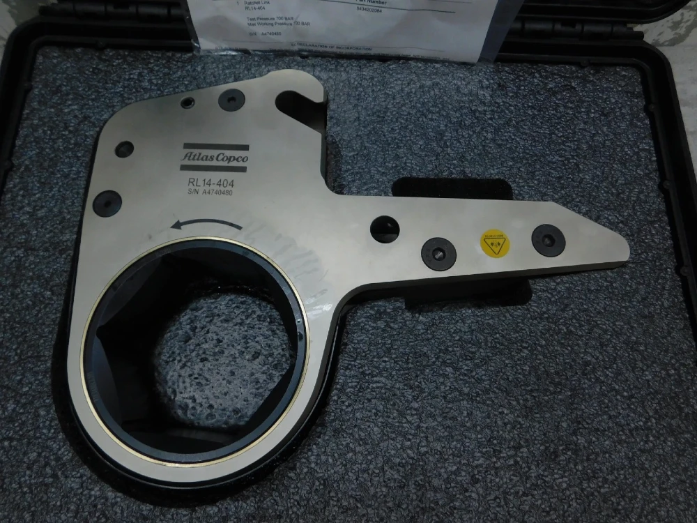new atlas copco hydraulic torque ra, RL14-404, 4 1/4" NEW - Image 7