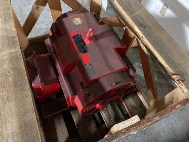 125 HP 3600 RPM WEG, Frame 404/5TS, Drip-Proof Ball Bearing, 460 Volts, New Surplus (3 available) - Image 1