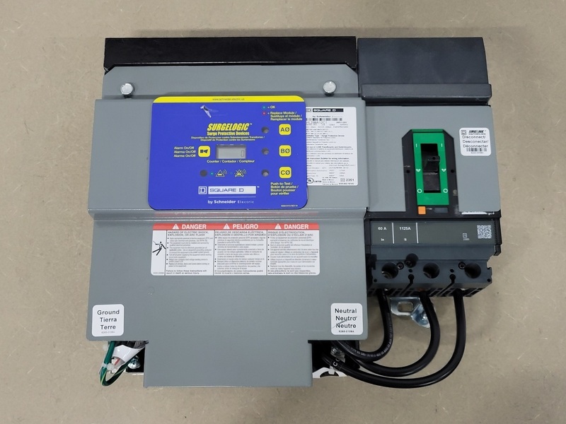 Square D #HL2IMA12C1, surge protector device, 120 KA, 208Y/120 VAC, 4W, 3 phase, new - Image 3