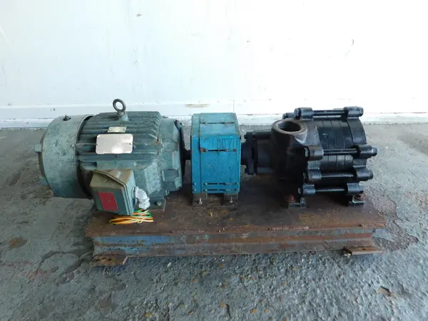 30 GPM @ 450 HD, MTH #252K-BF, Regenerative Turbine Pump, 2" in, 1-1/2" out, 1755 RPM, 10 HP, 230/460V., 1.15 - Image 8