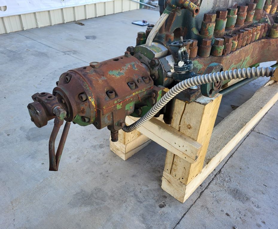 Union #API-610 BB3, 4x6 horizontal multi-stage centrifugal pump, complete, counter clock wise rotation - Image 8